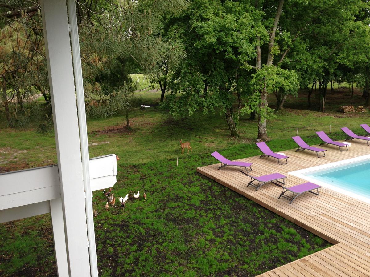 Domaine De Giron Bed & Breakfast Moulis-en-Médoc Екстериор снимка